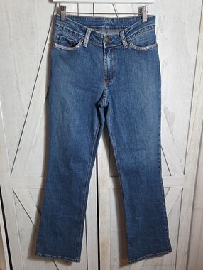 Mu Jeans Rhinestone Bootcut Jeans Size 6